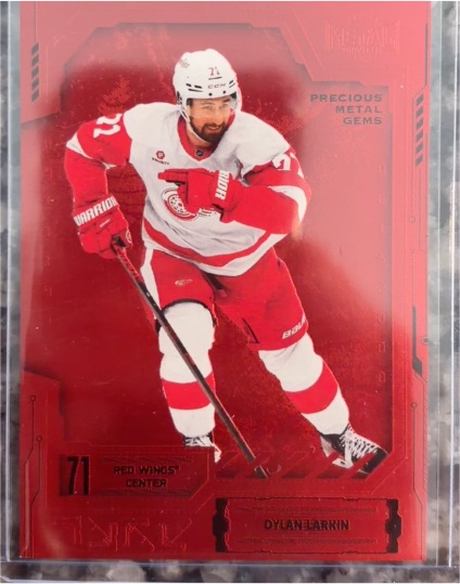 2025-26 Upper Deck Metal Universe #71 Dylan Larkin — front