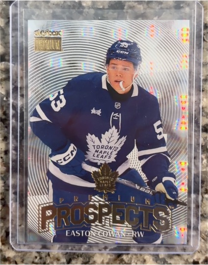 2025-26 Upper Deck Skybox Metal Universe Premium Prospects #PP-27 Easton Cowan — front
