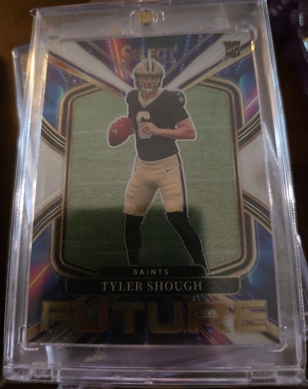 2025 Panini Select #17 Tyler Shough Select Future Rookie Card — front