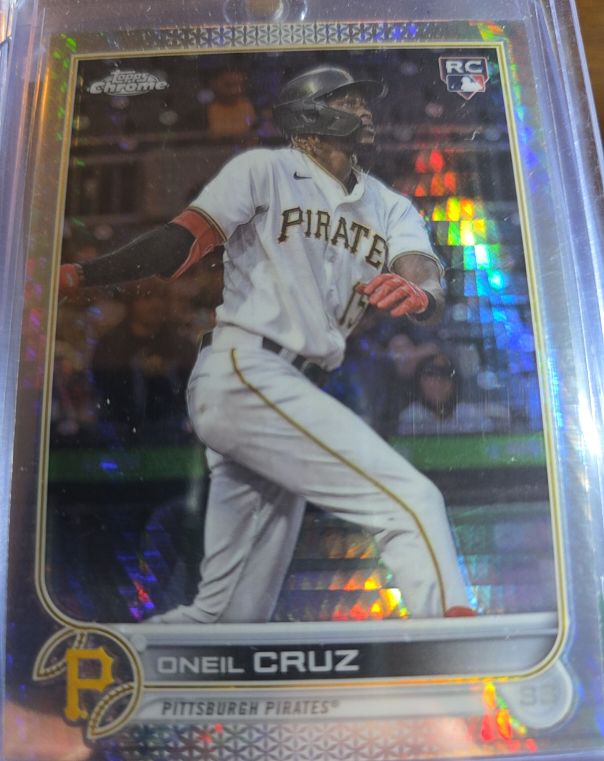 2022 Topps Chrome #128 Oneil Cruz — front