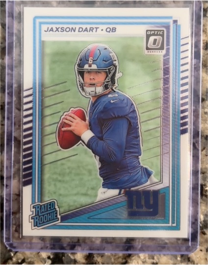 2025 Panini Donruss Optic #273 Jaxson Dart — front