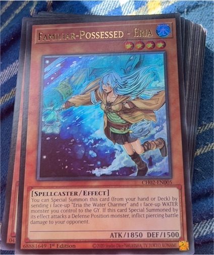 2020 Yu-Gi-Oh! CH02-EN005 Familiar-Possessed - Eria — front