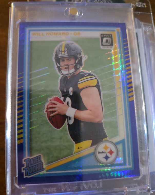 2025 Donruss Optic #233 Will Howard — front