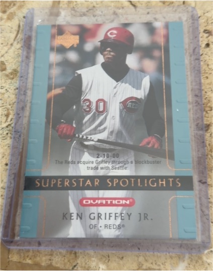 2002 Upper Deck Ovation #97 Ken Griffey Jr. — front
