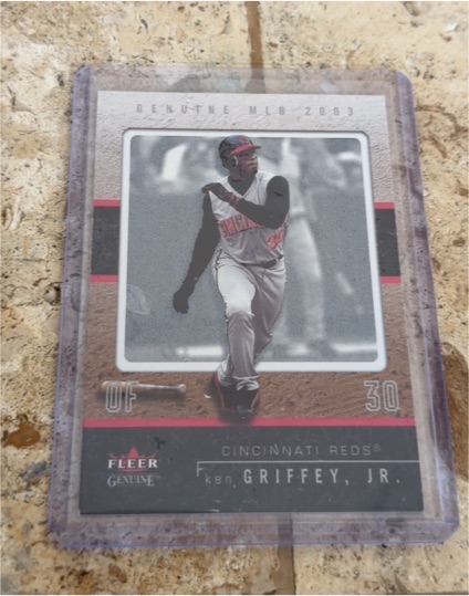 2003 Fleer Genuine #87 Ken Griffey Jr. — front