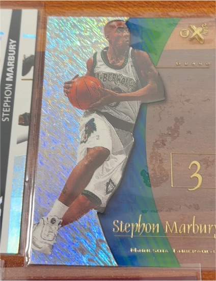 1997-98 Skybox E-X2001 #13 Stephon Marbury — front