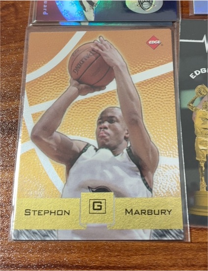 1997 Collector's Edge #41 Stephon Marbury — front