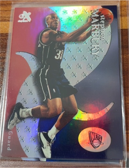 1999-00 Skybox E-X #1 Stephon Marbury — front