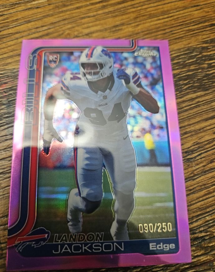 2025 Topps Chrome #358 Landon Jackson — front
