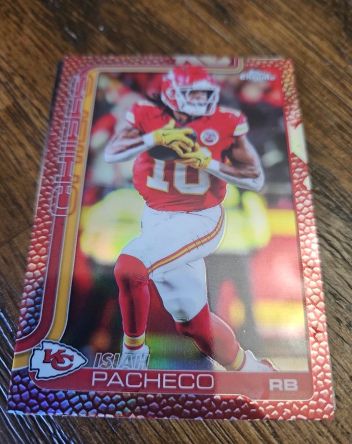 2025 Topps Chrome #149 Isiah Pacheco — front