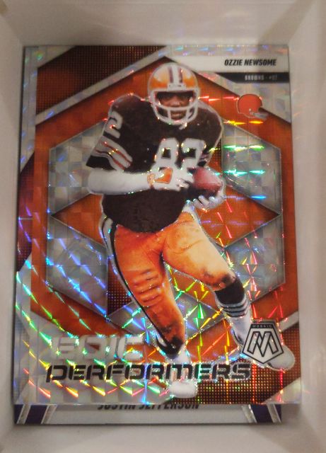 2025 Panini Mosaic #16 Ozzie Newsome Epic Performers — front