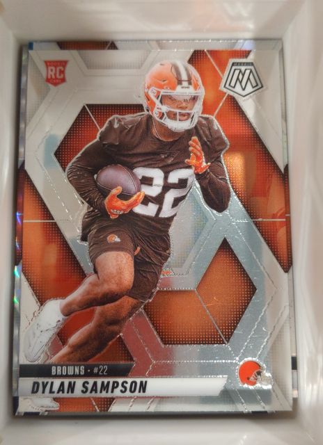 2025 Panini Mosaic #355 Dylan Sampson — front