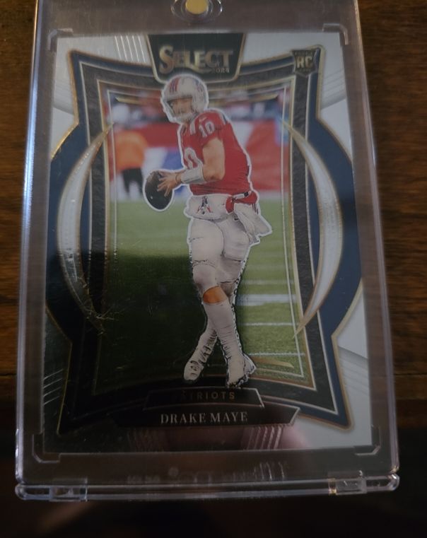 2024 Panini Select Concourse #27 Drake Maye Rookie — front