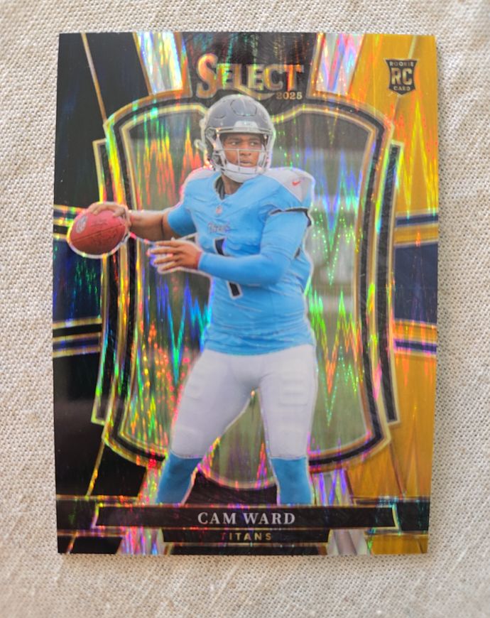 2025 Panini Select #126 Cam Ward — front