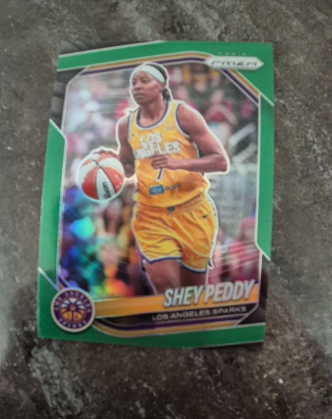 2025 Panini Prizm WNBA #136 Shey Peddy — front