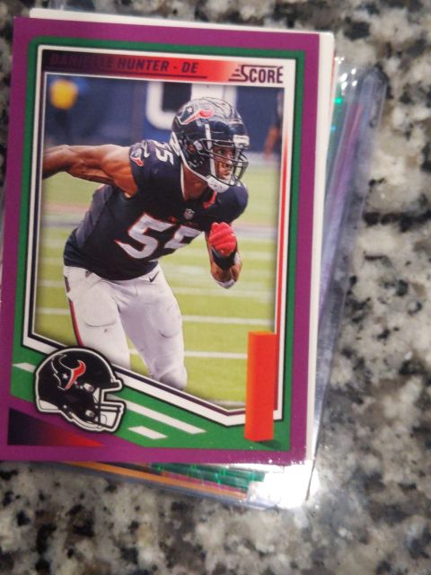 2025 Panini Score #42 Danielle Hunter Houston Texans — front