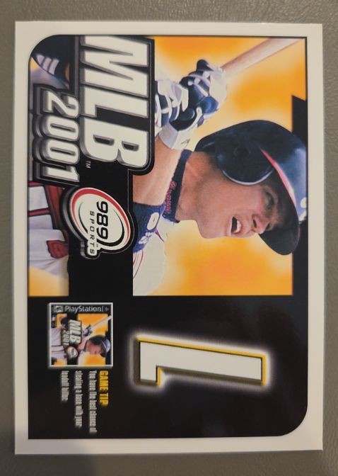 2000 Upper Deck MVP #M Chipper Jones — front