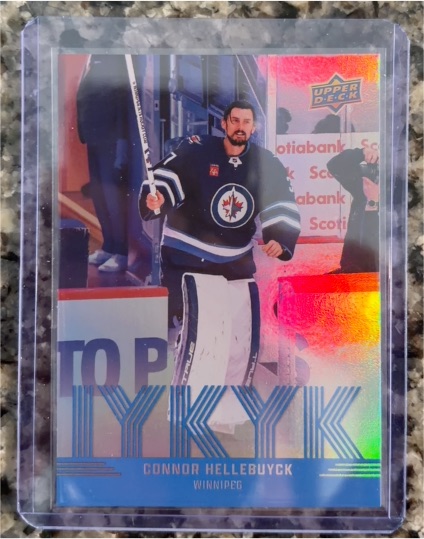 2025-26 Upper Deck Series 2 #IYKYK-8 Connor Hellebuyck — front