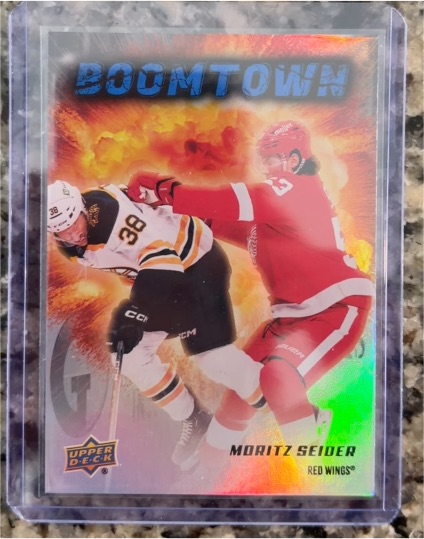2025-26 Upper Deck Series 2 #BT-4 Moritz Seider — front