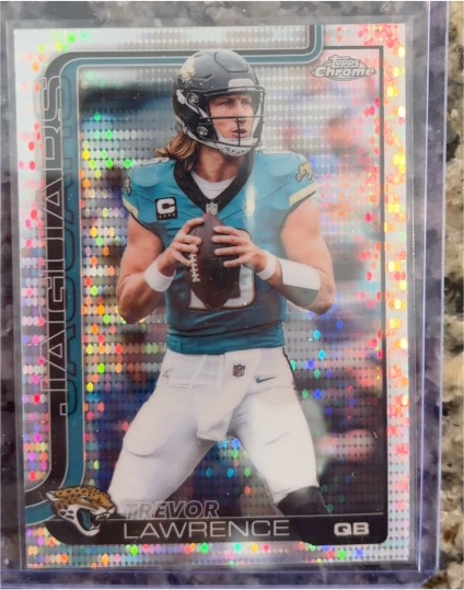 2025 Topps Chrome #138 Trevor Lawrence — front