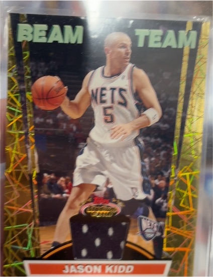 1995-96 Topps Finest #M9 Jason Kidd — front