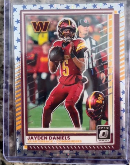 2025 Panini Donruss Optic #23 Jayden Daniels — front