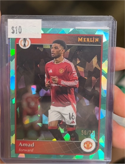 2024 Topps Merlin UEFA Club Competitions #117 Amad Diallo — front