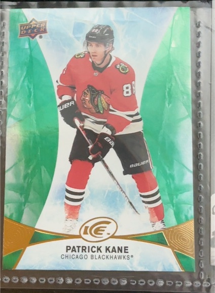 2021-22 Upper Deck Ice #8 Patrick Kane Chicago Blackhawks — front
