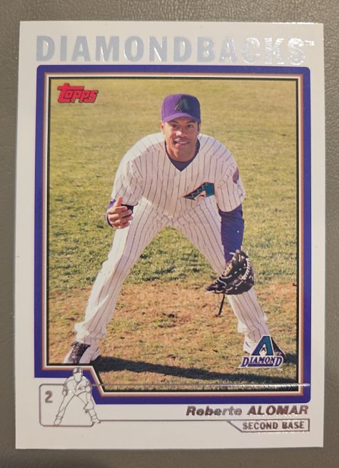 2004 Topps #456 Roberto Alomar — front