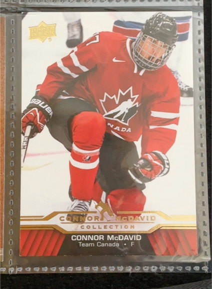 2015-16 Upper Deck Connor McDavid Collection #CM-4 Connor McDavid — front