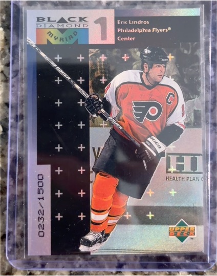1998-99 Upper Deck Black Diamond Myriad #M14 Eric Lindros — front
