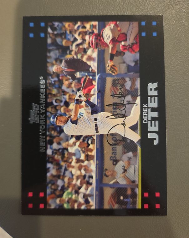 2007 Topps #40 Derek Jeter — front