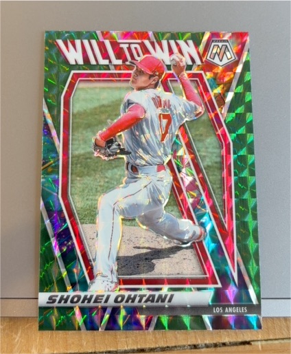 2021 Panini Mosaic #WTW8 Shohei Ohtani — front