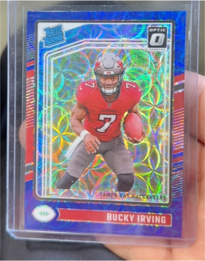 2024 Panini Donruss Optic #216 Bucky Irving — front