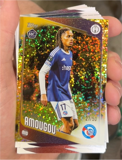 2025-26 Topps UEFA Club Competitions #177 Mathis Amougou — front