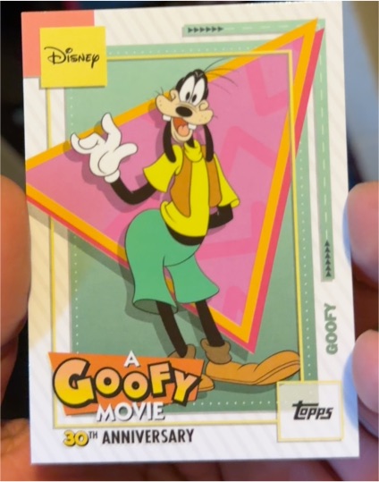 2026 Topps A Goofy Movie 30th Anniversary #AGM-1 Goofy — front