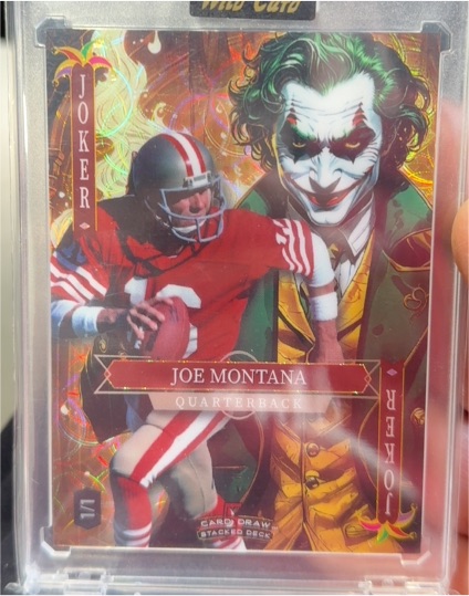 2025 Wild Card Joker #Joker Joe Montana — front