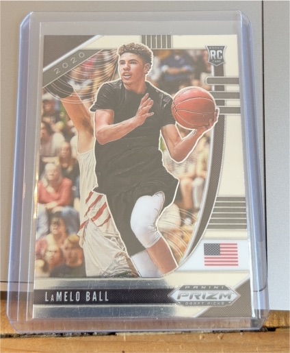 2020-21 Panini Prizm Draft Picks #3 LaMelo Ball — front