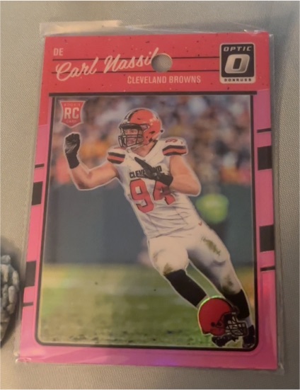 2016 Donruss Optic #107 Carl Nassib — front