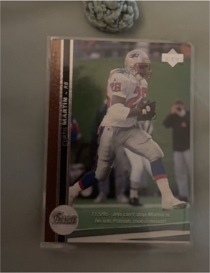 1996 Upper Deck #138 Curtis Martin — front