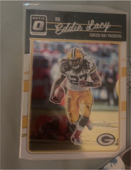 2016 Donruss Optic #37 Eddie Lacy Green Bay Packers — front