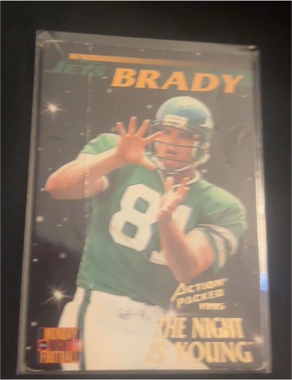 1995 Action Packed Monday Night Football The Night Is Young Kyle Brady — front