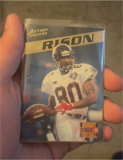 1995 Action Packed Monday Night Football #62 Andre Rison — front