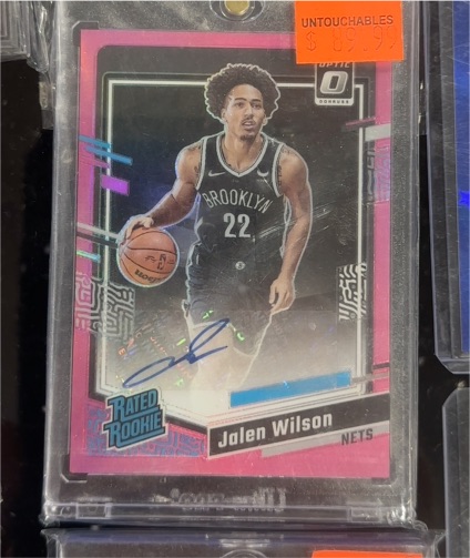 2023-24 Panini Donruss Optic #206 Jalen Wilson — front