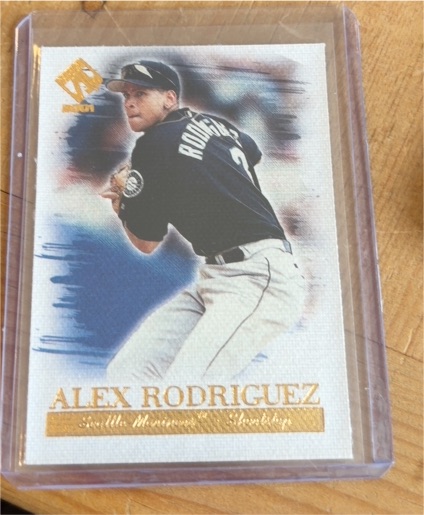 2001 Pacific Private Stock Artist's Canvas #19 Alex Rodriguez — front