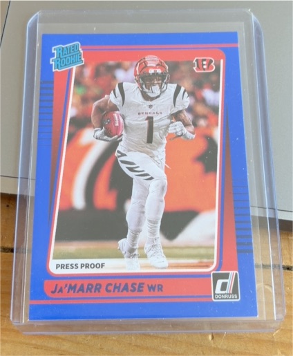 2021 Donruss #262 Ja'Marr Chase — front