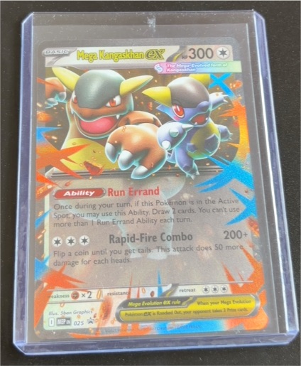 2025 Pokémon Mega Kangaskhan EX #104 — front