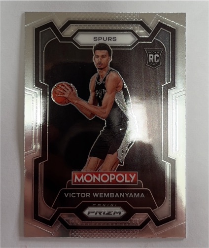 2023-24 Panini Prizm Monopoly #81 Victor Wembanyama — front
