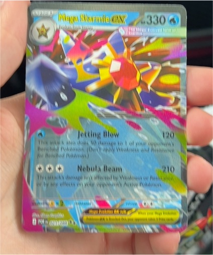 2026 Pokémon Mega Starmie EX #021 — front