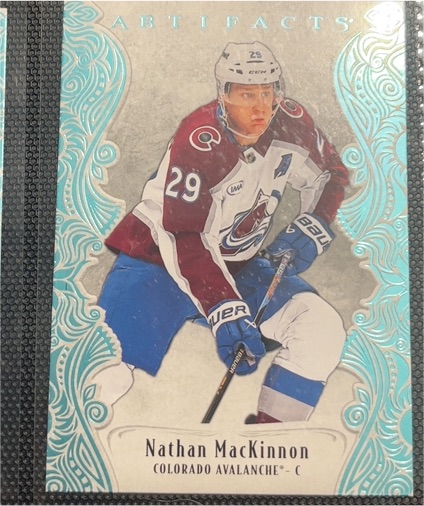 2025 Upper Deck Artifacts #134 Nathan MacKinnon — front